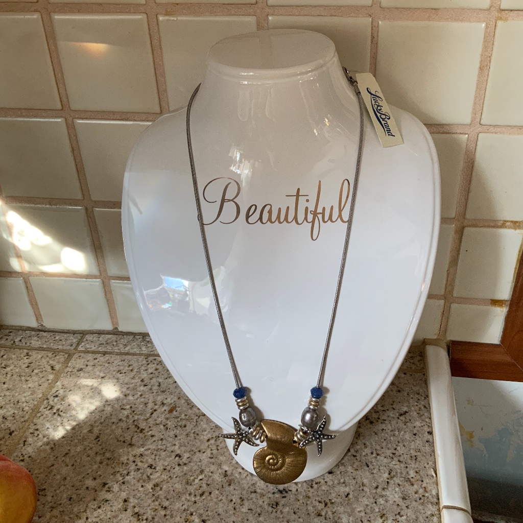 Nwt Lucky Brand Ocean Theme 22 Necklace